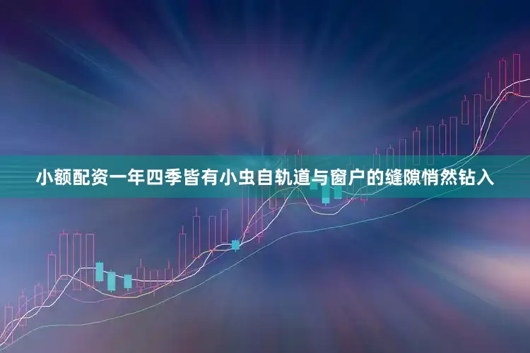小额配资一年四季皆有小虫自轨道与窗户的缝隙悄然钻入