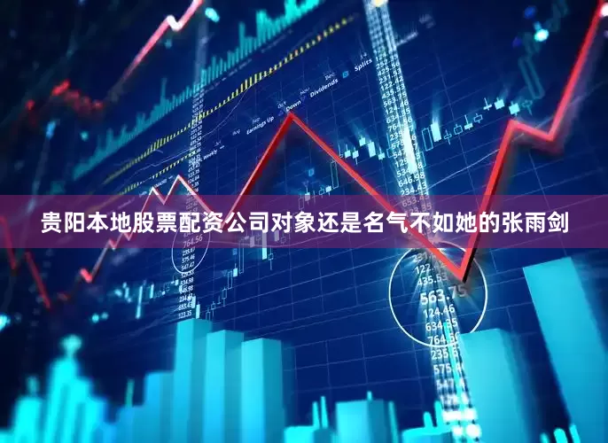 贵阳本地股票配资公司对象还是名气不如她的张雨剑